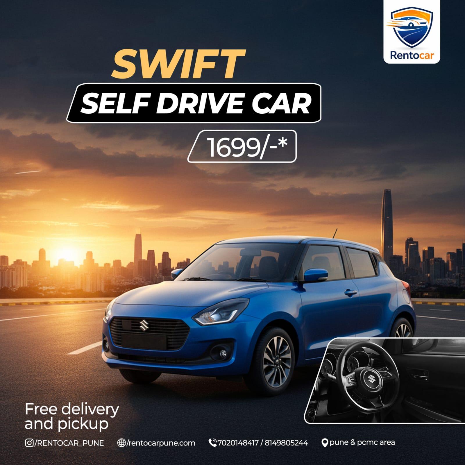 Drive on Your Terms. Rent a Self-Drive Car Today.